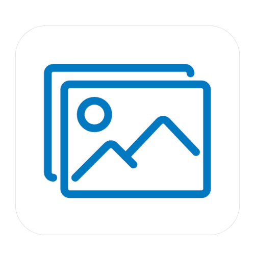 An icon representing visual cues