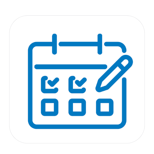 An icon representing familiar routines